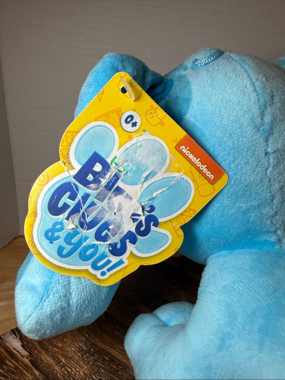 Nickelodeon Blue Plush Toy Tagged Character - Picture 8 of 11